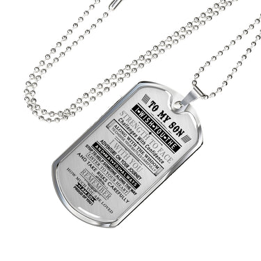 Father and Son Jewelry Love Dad Birthday Gifts, Christmas Gift Idea for Kids Lux